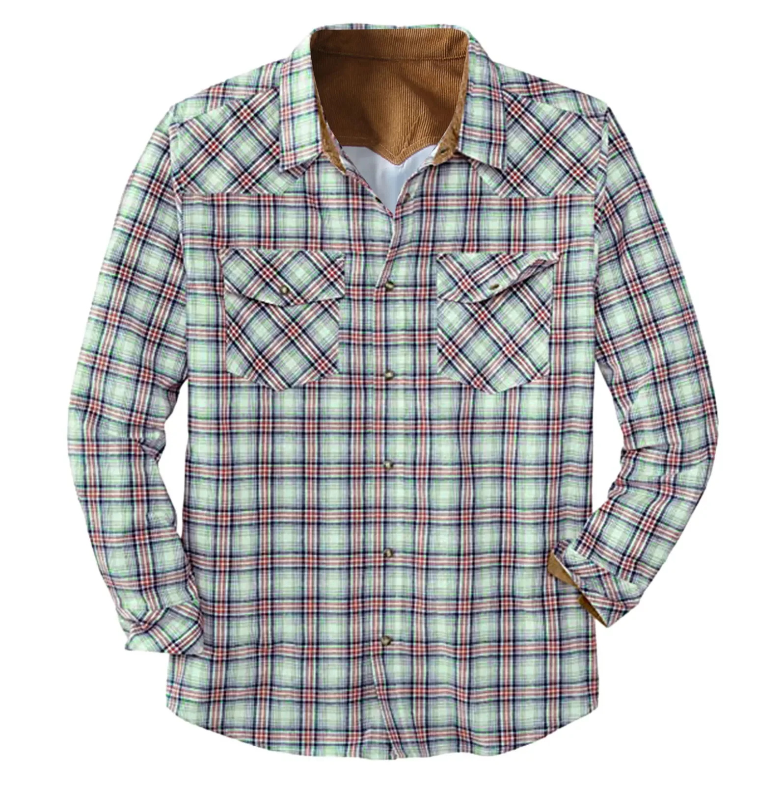 

NEW IN Large Black Shirt Men's Spring And Autumn Fashion Large Plaid Shirt Top Mens Blouses Summer Short Sleeve White Tees