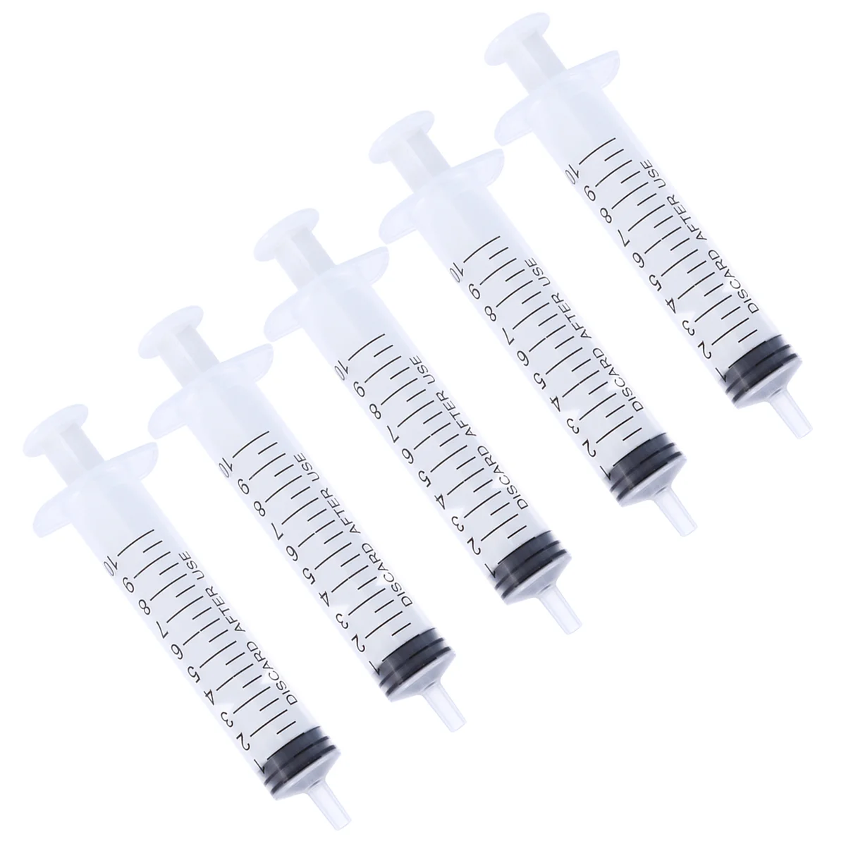 

5 Pcs 10ml Luer Lock Industrial Grade Glue Applicator Syringe Without Needle