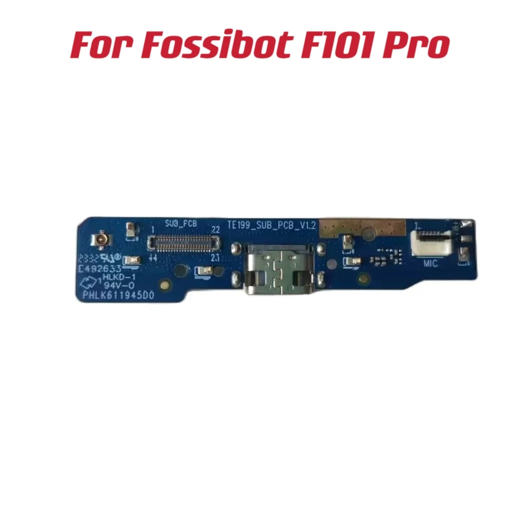 Фото Поп-новый оригинальный для Fossibot F101 Pro Cell USB PCB SUB плата зарядная док-станция вилка ремонт аксессуары замена №1