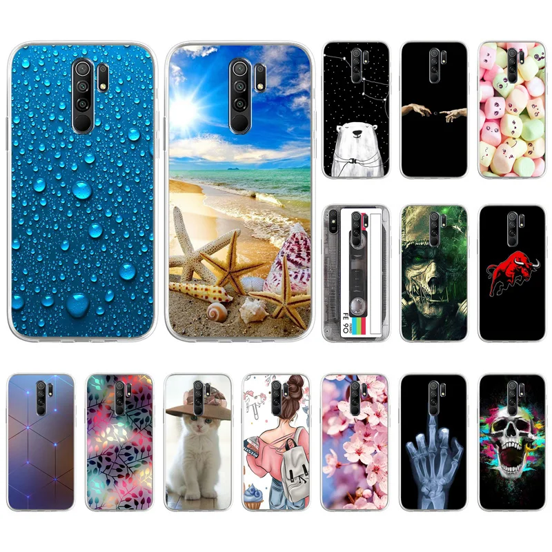 

TPU Case For Xiaomi Redmi 9T Case Soft Silicone Funda For Xiaomi Redmi 9C NFC 9A 8A 7A 7 Shockproof Coque Redmi 6A 6 Phone Cover