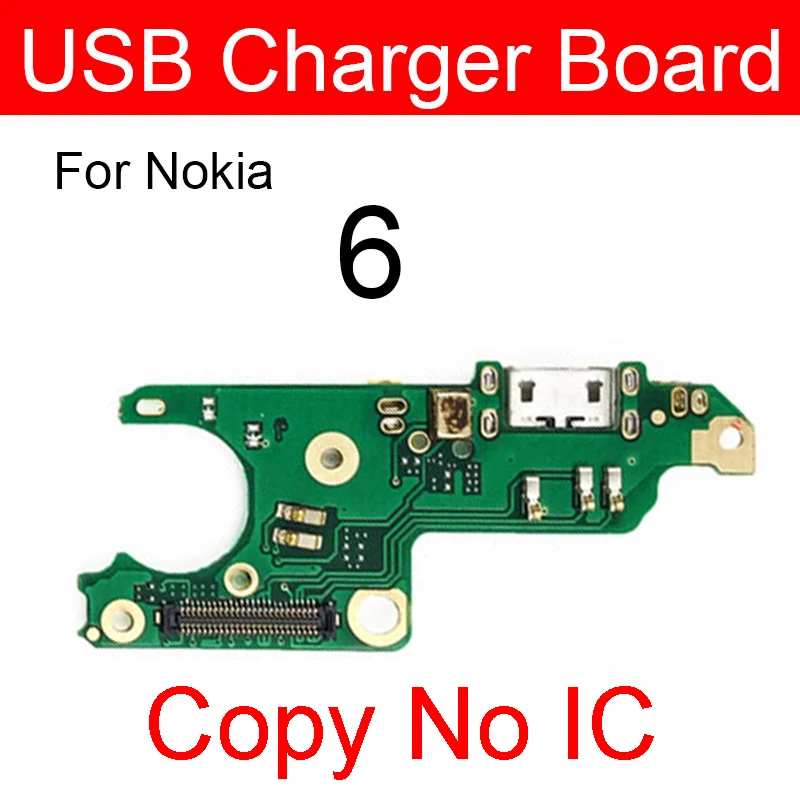 Фото USB-разъем для зарядного устройства для Nokia 3.1 5.1 6.1 7 7.1 8.1 Plus 3 5 6 8 8.1 X3 X5 X6 X7 X71 2017 USB-плата для зарядки Connectot Parts №4