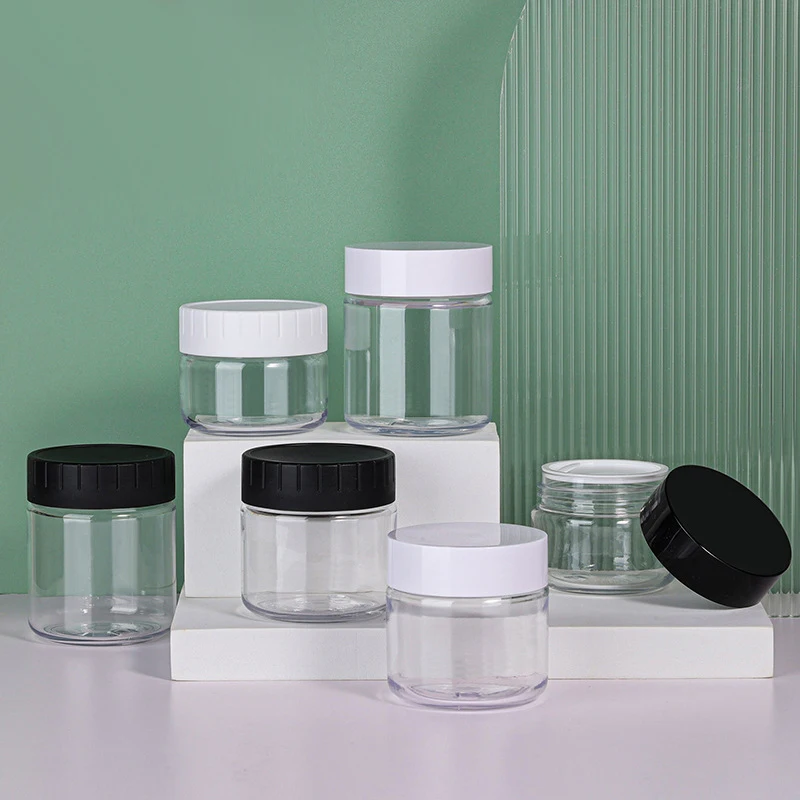 50 шт. 60 г 100 120 прозрачные крышки для домашних животных пустые маски крема