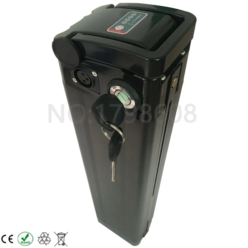 Литиевый аккумулятор для электровелосипеда серебристый Аккумулятор 36 В 20 А · ч 25