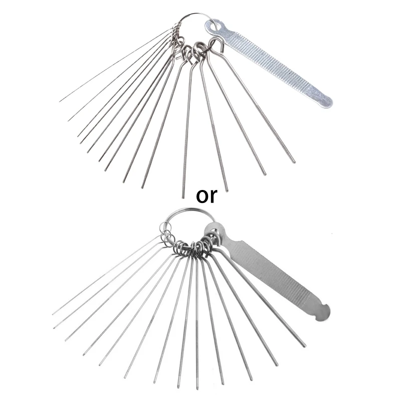 

13 размеров, гитарная гайка, шлифовальная пила, стержни, набор для шлифовки, Luthier, Сменные аксессуары для гитары