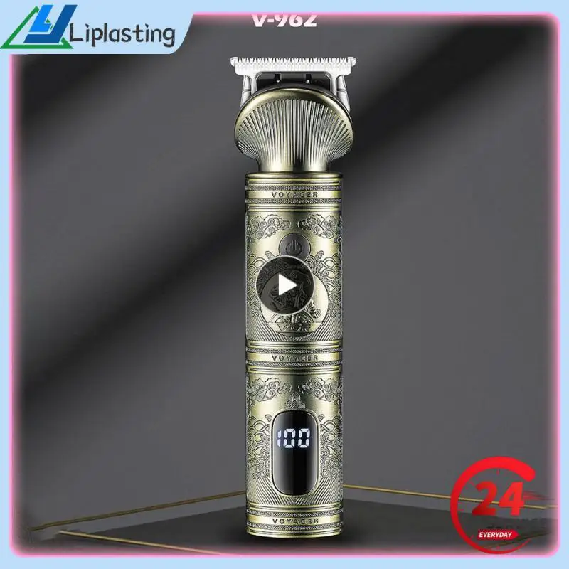 

1/2/3PCS Electric Electric Clippers Hair Trimmer Stainless Steel Six-in-one Hair Clipper Hair Clippers Usb