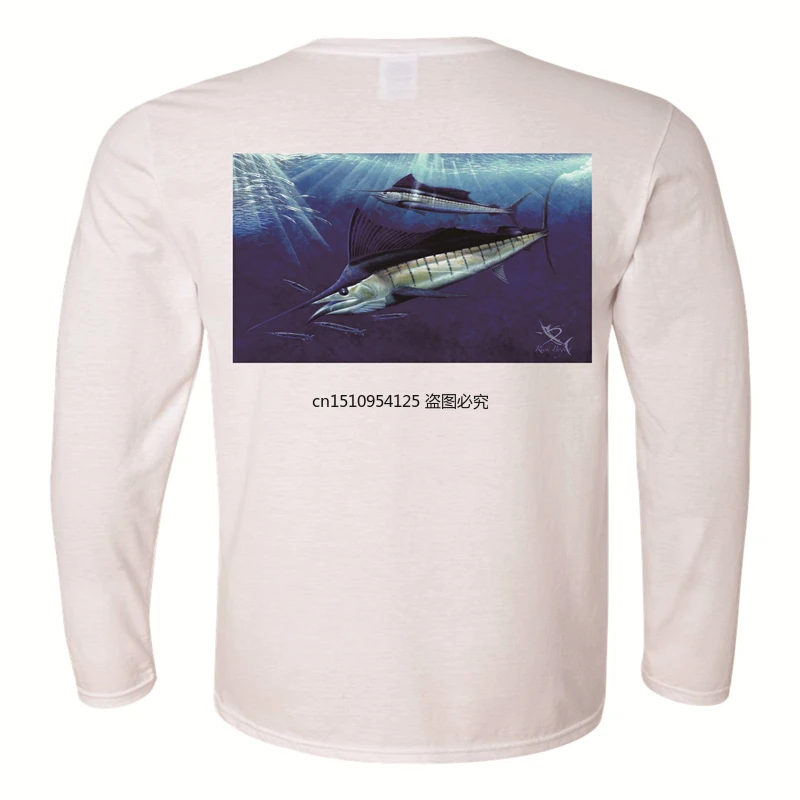 

Men's Top Quality Quick-Dry Moisture-wicking Sun Protection Fishing T Shirts, Breathable Long Sleeve Professional Fishing Shirts
