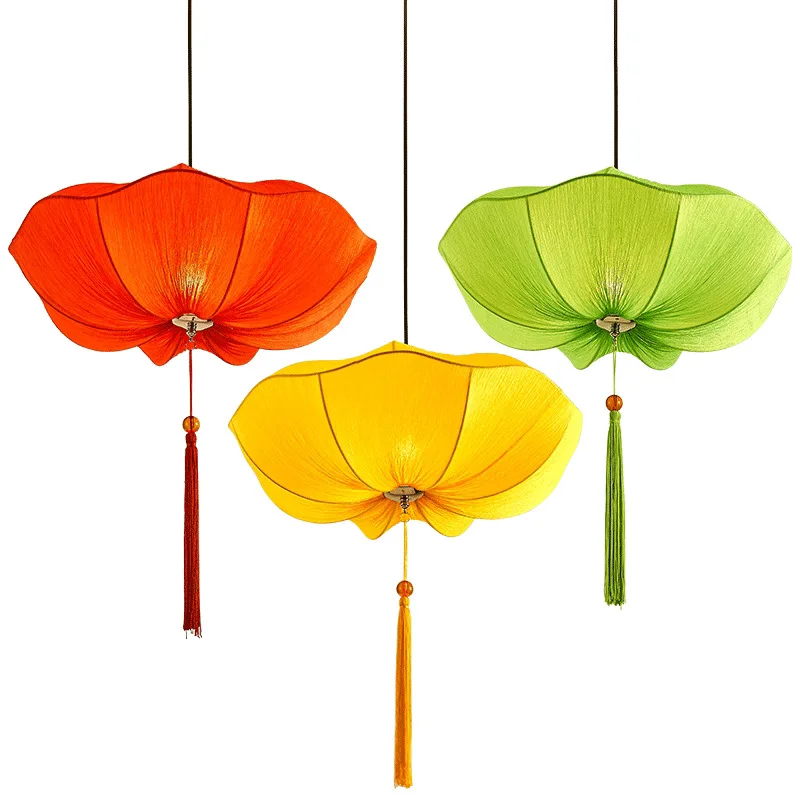 Китайский фонарь кухонный остров подвесные светильники креативные E27 декор для