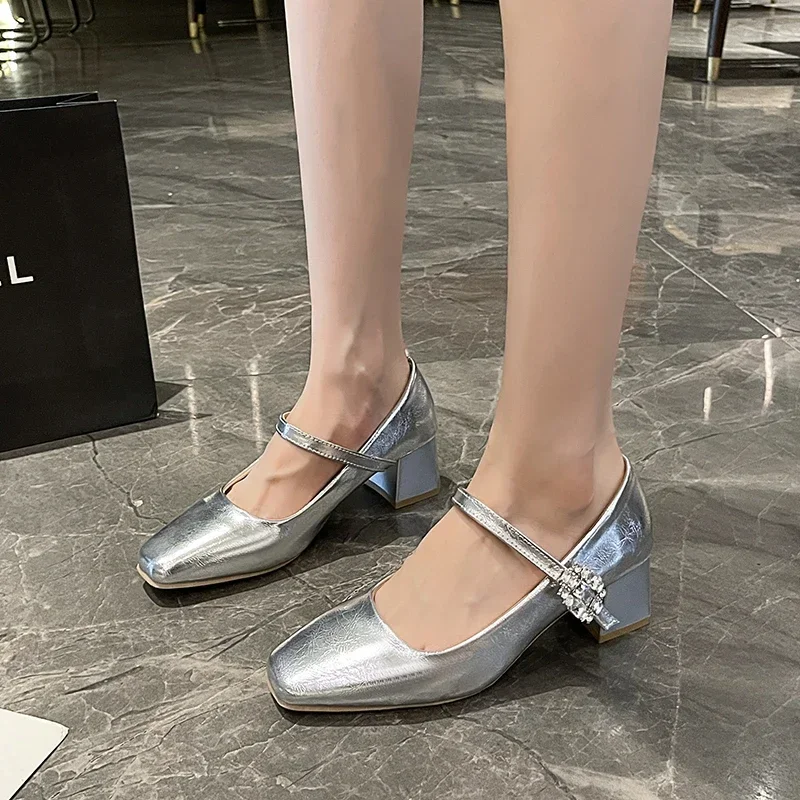 Laofers женские весенние туфли Мэри Джейн на плоской подошве женская обувь с