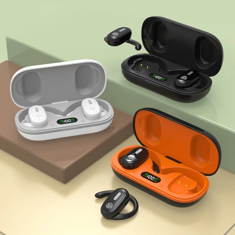 Беспроводные Bluetooth-наушники с костной проводимостью