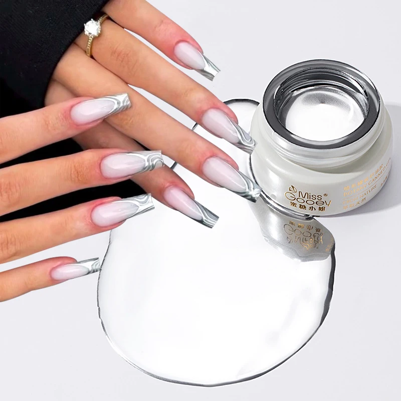 

8g (8ml) Metal Painting Gel Nail Polish Sliver Line Flower Drawing Gel Soak Off Transparent Colors UV Nail Art Mirror Gel