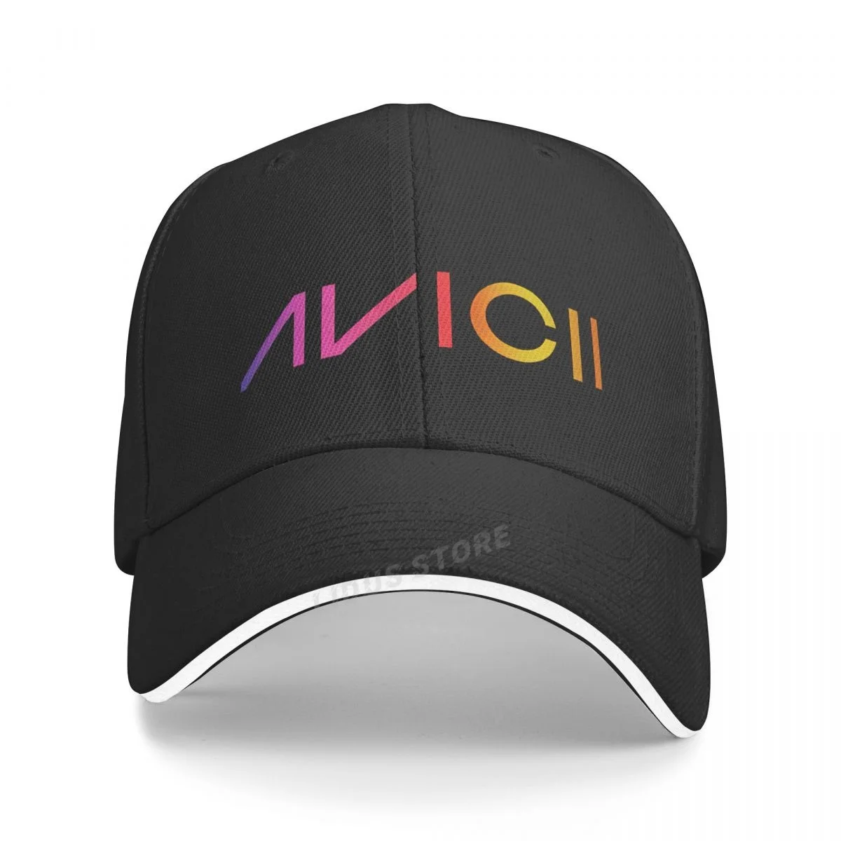 Avicii Logo Baseball Cap Hat Hip Hop Summer Czapka Women Casquette Solid Color Casual Boys Sport Bonnet Spring