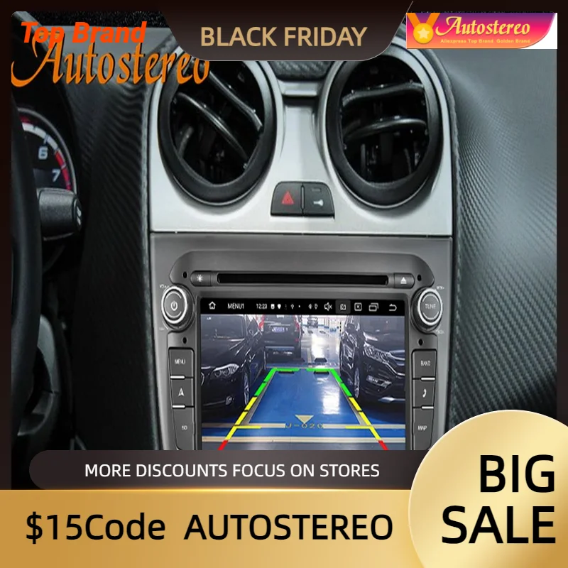 

4G Carplay Android 13 For For Alfa Romeo Mito 2008-2016 Car DVD Player Multimedia Player Head Unit Auto Radio GPS Navigation