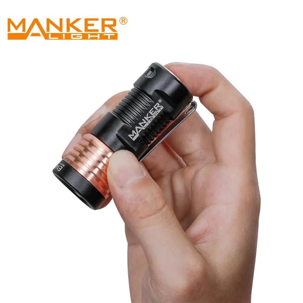 Светодиодный карманный фонарик Manker E14 III 4000 люмен 4x Samsung LH351D для повседневного