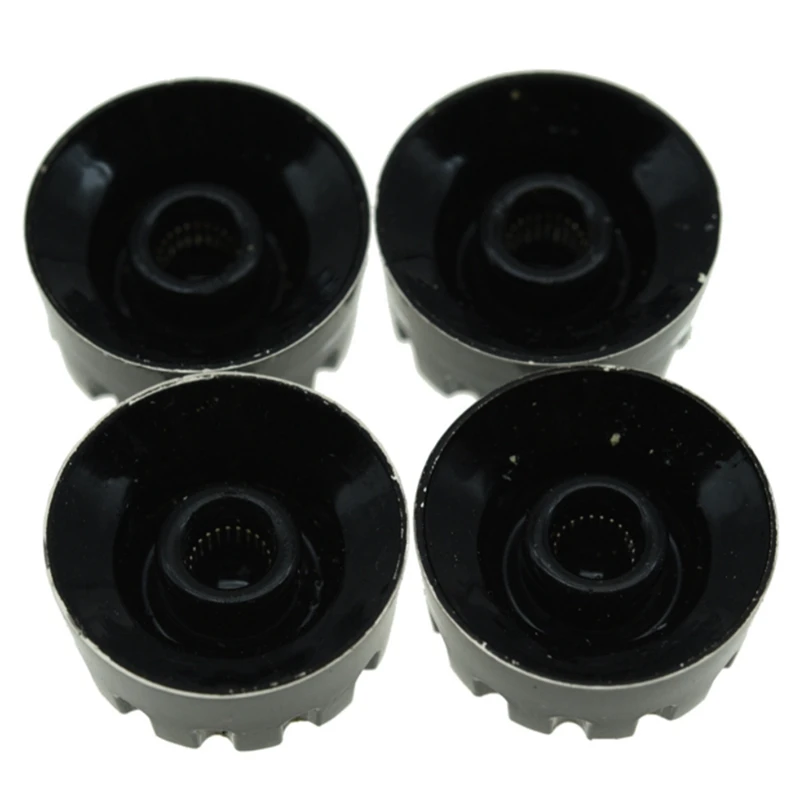 Зубчатые ручки для электрогитары Gibson Les Paul SG (набор из 4 шт.) накатанные подходят 24