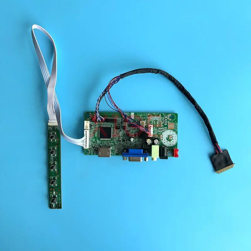 

LCD Matrix Driver Board Fit HSD101PWW1 BP101WX1 B101EW05 1280*800 Laptop Display Kit DIY HDMI-Compatible LVDS 40-Pin VGA 10.1"
