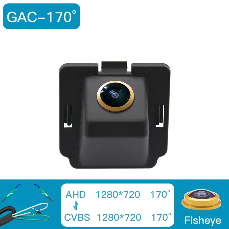 

HaiSunny 170 ° HD 1080P Автомобильная камера заднего вида для Mitsubishi Outlander XL Citroen C-Crosser Peugeot 4007 AHD ночного видения