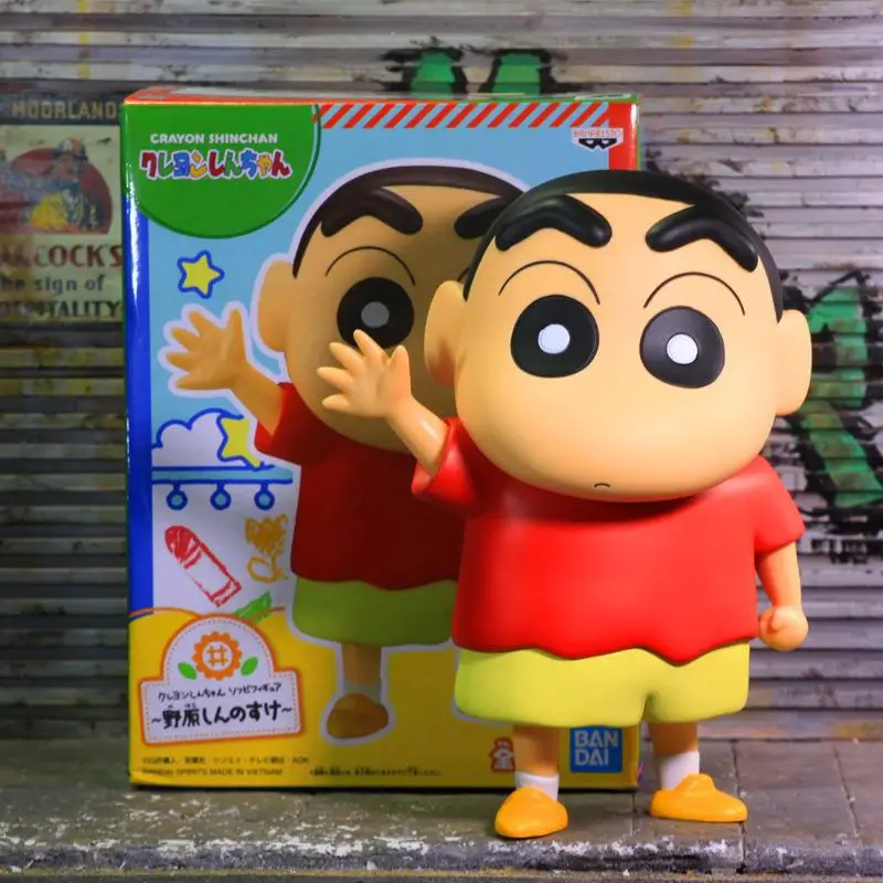 

Anime Crayon Shin-chan 18cm Figure Action Figure Nohara Shinsuke Waving Statue Decoration Collectible Model Toys For Kids Gifts