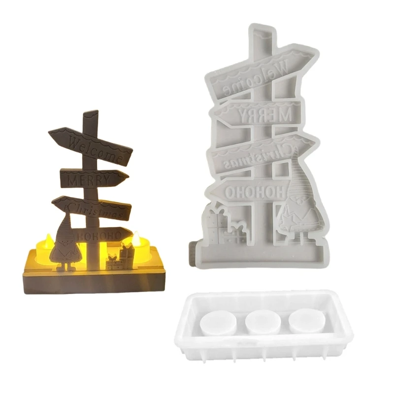 Художественный подсвечник набор силиконовых форм ручной работы силиконовые