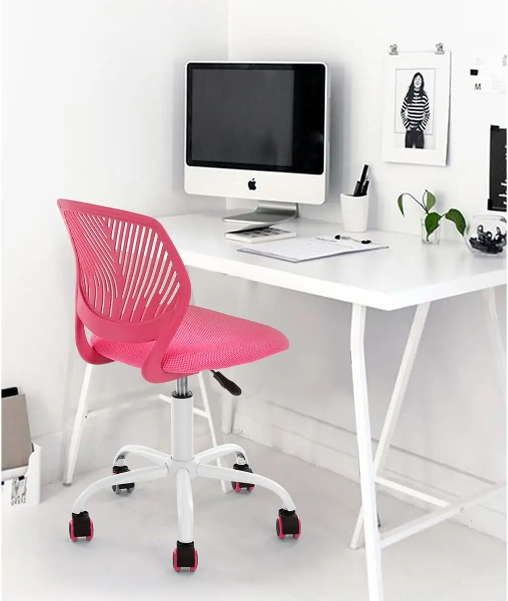 

Office Task Adjustable Desk Chair Mid Back Home Children Study Chair