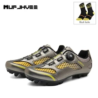 professional mountain bike sneakers for men self locking racing bicycle shoes breathable sapatilha ciclismo mtb bicycle footwear