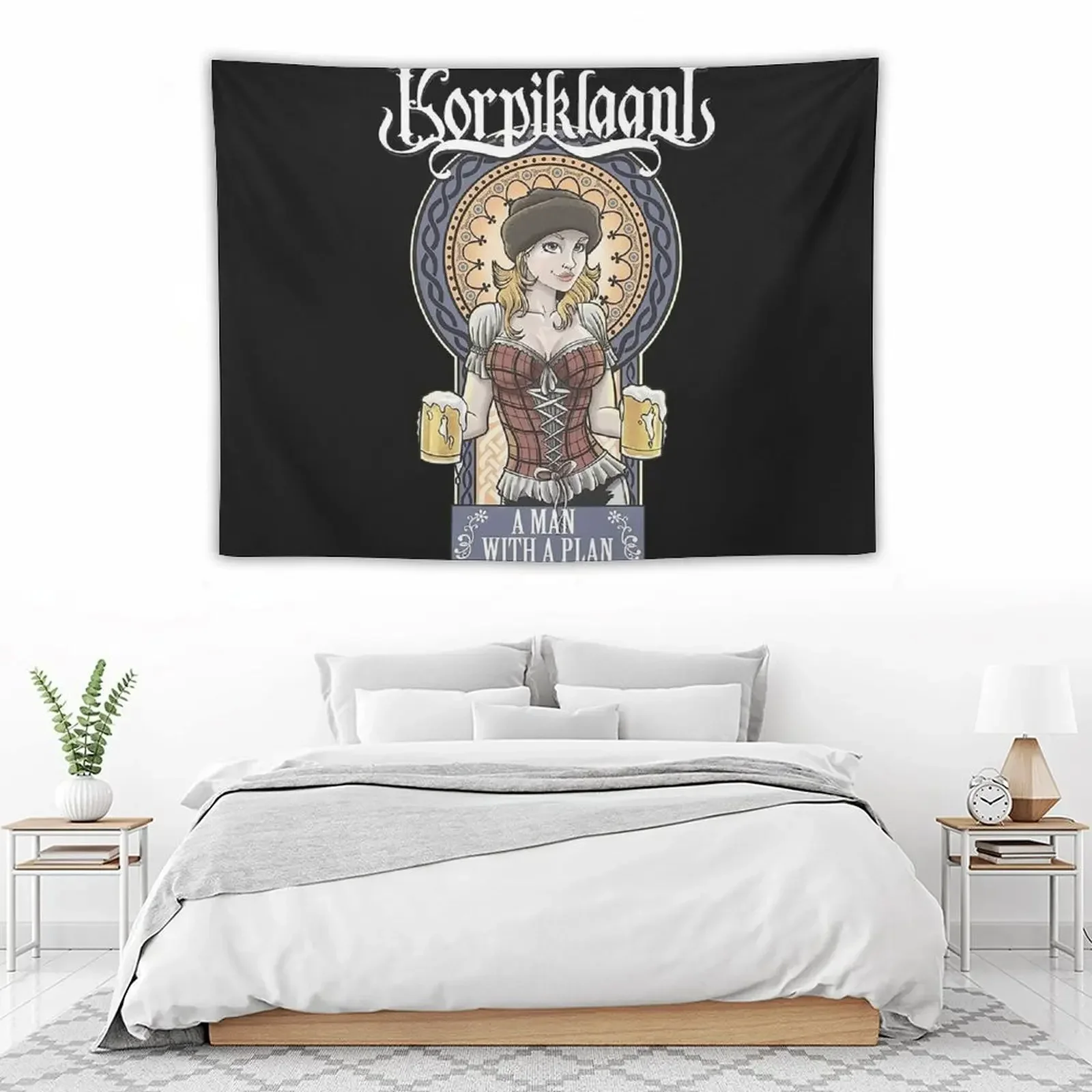 Ковер Korpiklaani милый ковер для комнатных вещей на стену декоративные картины