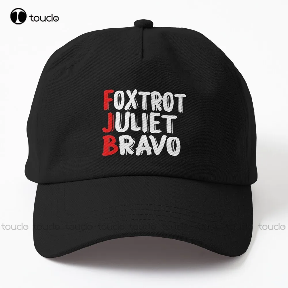 

FJB pro America Foxtrot Juliet Bravo Anti Biden Ffjb MILITARY Alphabet Dad Hat custom baseball cap Outdoor Climbing Traveling