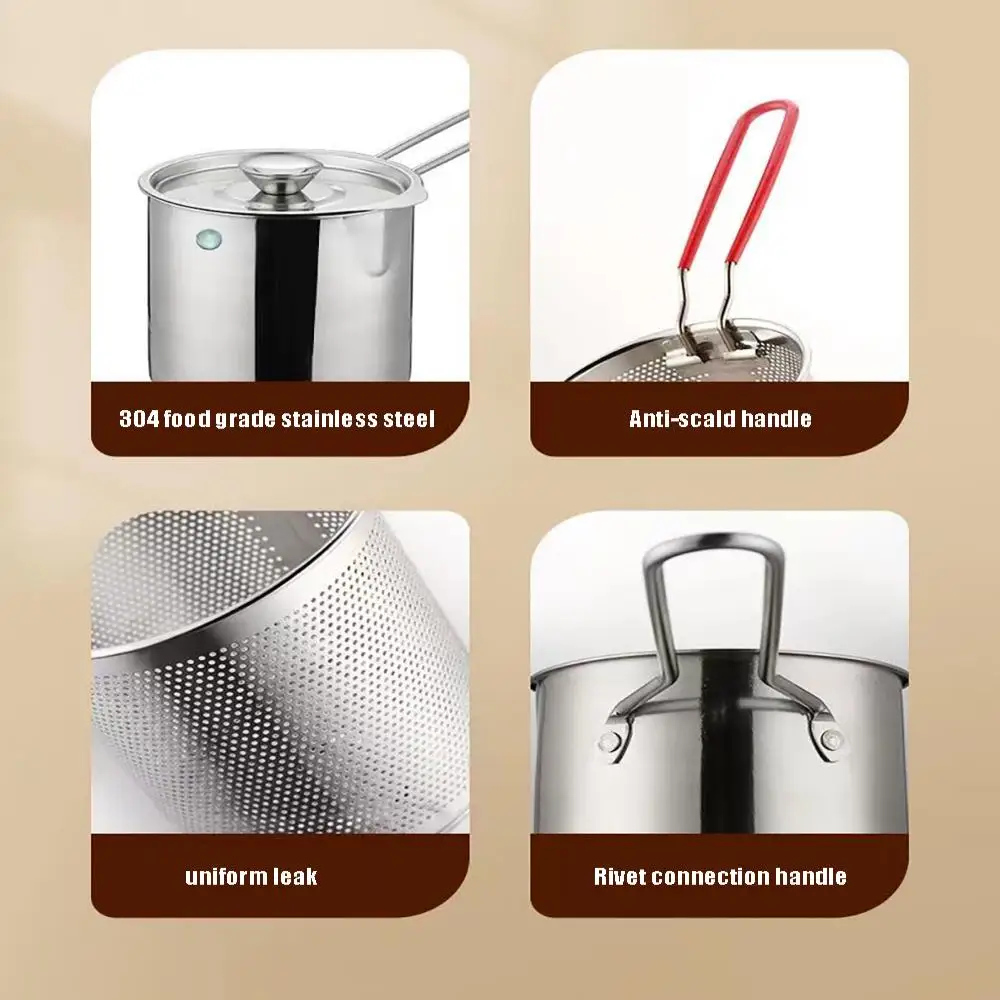 Электрическая фритюрница Ormismart из нержавеющей стали 304 с ручным управлением