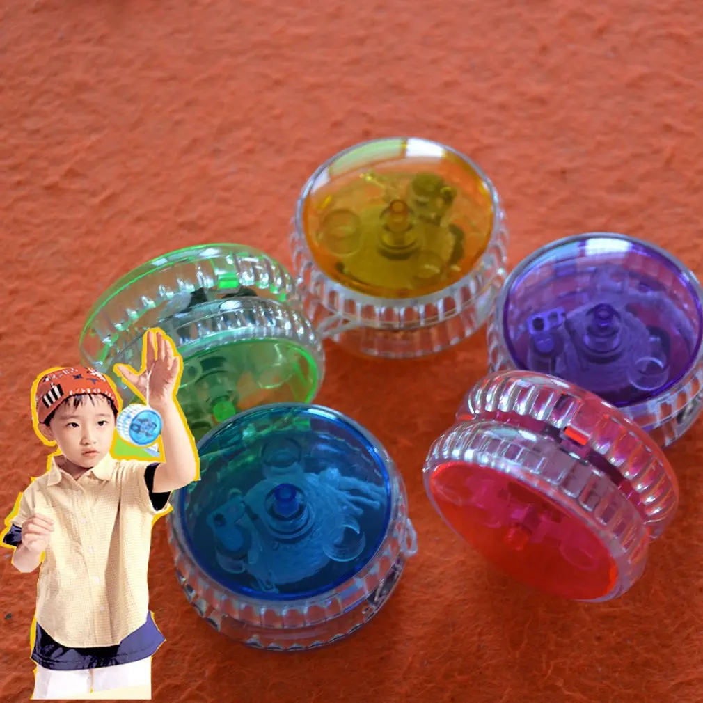 LED мигание YoYo мяч классический детский механизм сцепления Магия Yo-Yo игрушки для