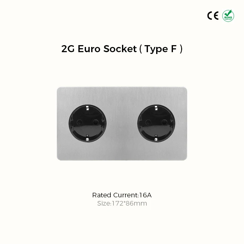 

Avoir матовый серебристый панель переключателей