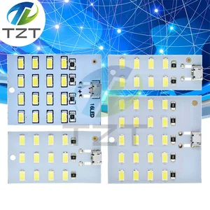 Высококачественный светодиодный светильник TZT 5730 smd, 5 В, 5730 мА ~ мА, белый, Mirco, Usb, Светодиодная панель, USB, мобильный светильник, аварийный светильник, светильник