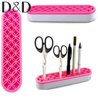 1pc sewing desktop organizers silicone diamond painting pen holder scissors seam ripper sewing tool storage box diy sewing craft