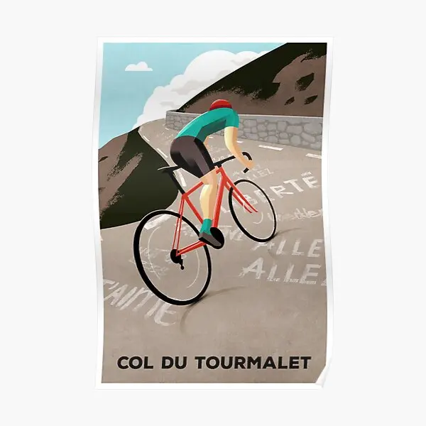 

Col Du Tourmalet Poster Home Print Funny Vintage Room Decoration Painting Decor Modern Wall Picture Mural Art No Frame