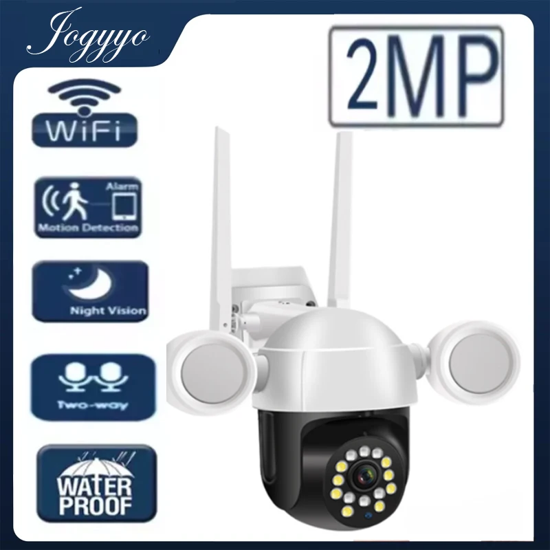 

2MP PTZ Wifi Surveilance Camera PIR Human Detection Two-way Voice Kamera Outdoor Full-color Night Vision CCTV Waterproof IP Cam