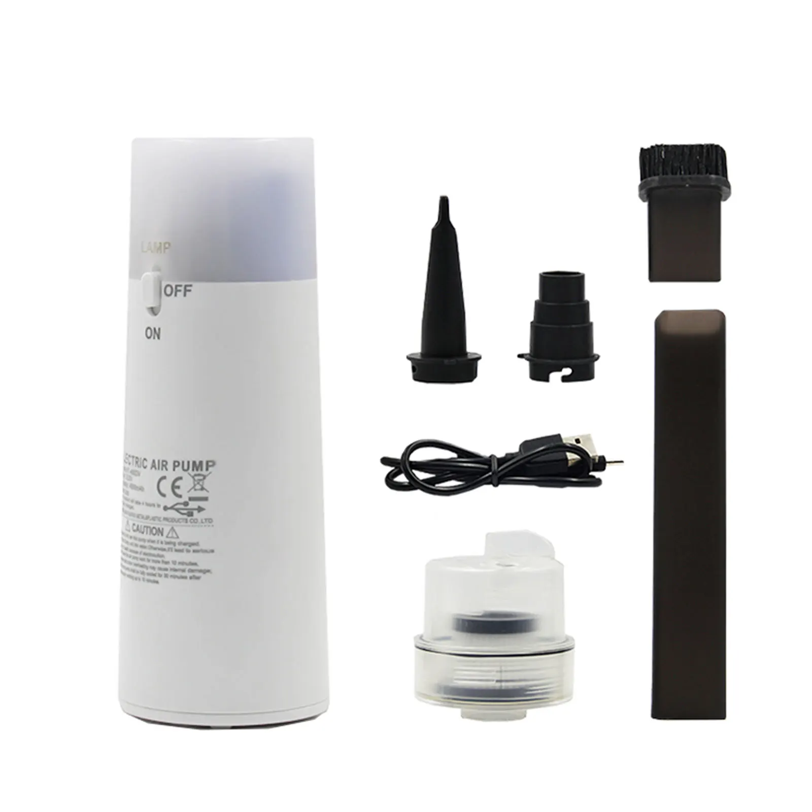 

Home USB Charging Wireless Swimming Ring Air Pump Efficient Vacuum for Outdoor Multifunction Easy Carrying Tool