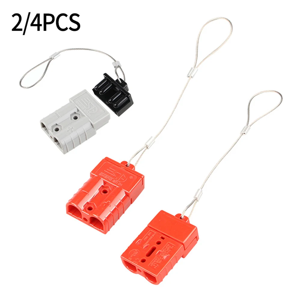 

2PCS/4PCS Dust Cap 50A FOR Anderson Plug Cover Style Connectors 50AMP Battery Caravan Dust Cover Plug Socket