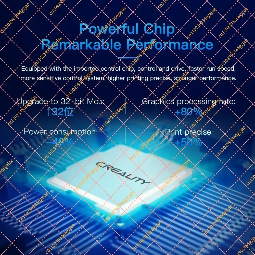Фото Модернизированная бесшумная 32-битная материнская плата для Creality Ender-3 V4.2.7/V2.4/V1.1, совместимая с Ender3/3 S1/S1 Pro/S1 Plus/CR-6 SE №4