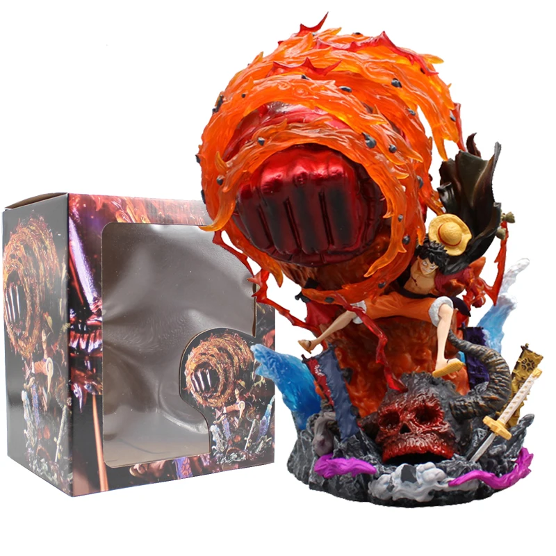 

One Piece GK Gear 3 фигурка Луффи из Аниме Обезьяна д Луффи экшн-фигурка 23 см модель Статуя Коллекционная игрушка кукла подарки