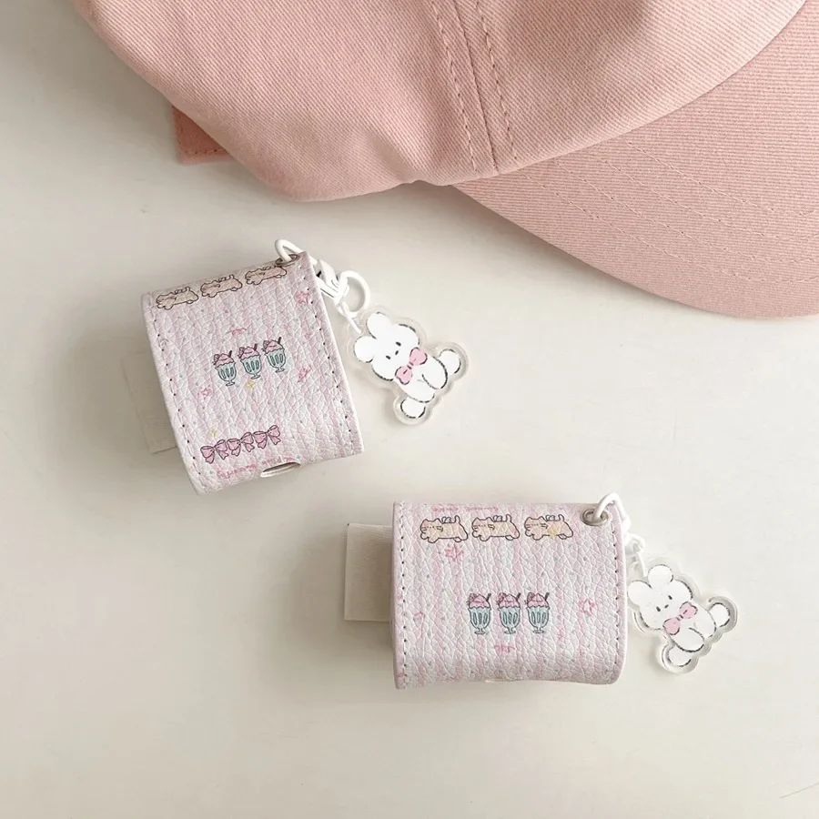 Чехол из искусственной кожи для Apple Airpods Pro 2