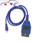 Интерфейсный кабель CH340 USB Vag-Com, диагностический сканер KKL VAG-COM 409,1 OBD2, считыватель кодов KKL 409, Sanner кодов Vag Com