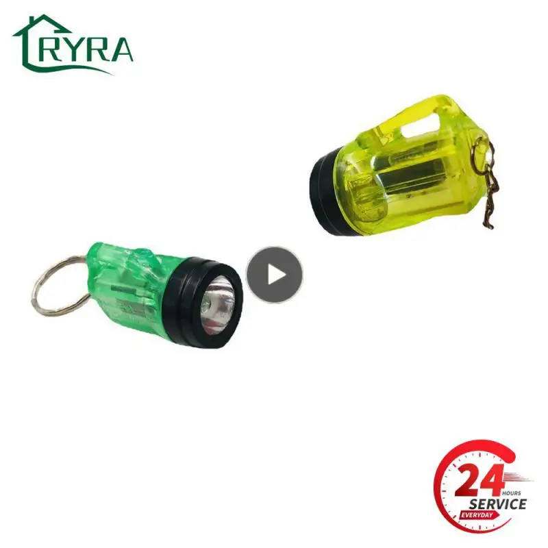 

Flashlight Solid Convenient Small Gift Lighting Durable Illumination Simple Practical Key Chain Decorations Creativity Household