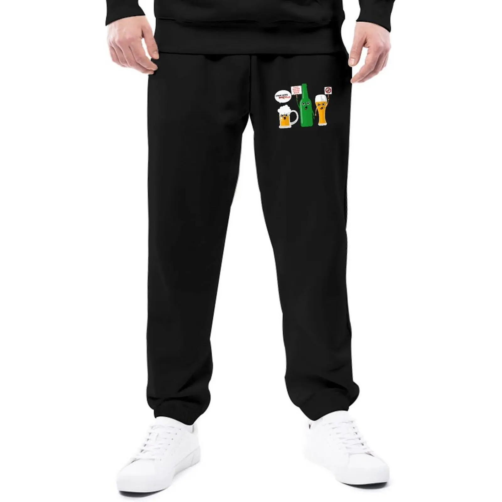 

Save Water Drink Beer Jogger Pants Men BEER Design Korean Fashion Trousers Autumn Classic Print Casual Pants Plus Size 3XL