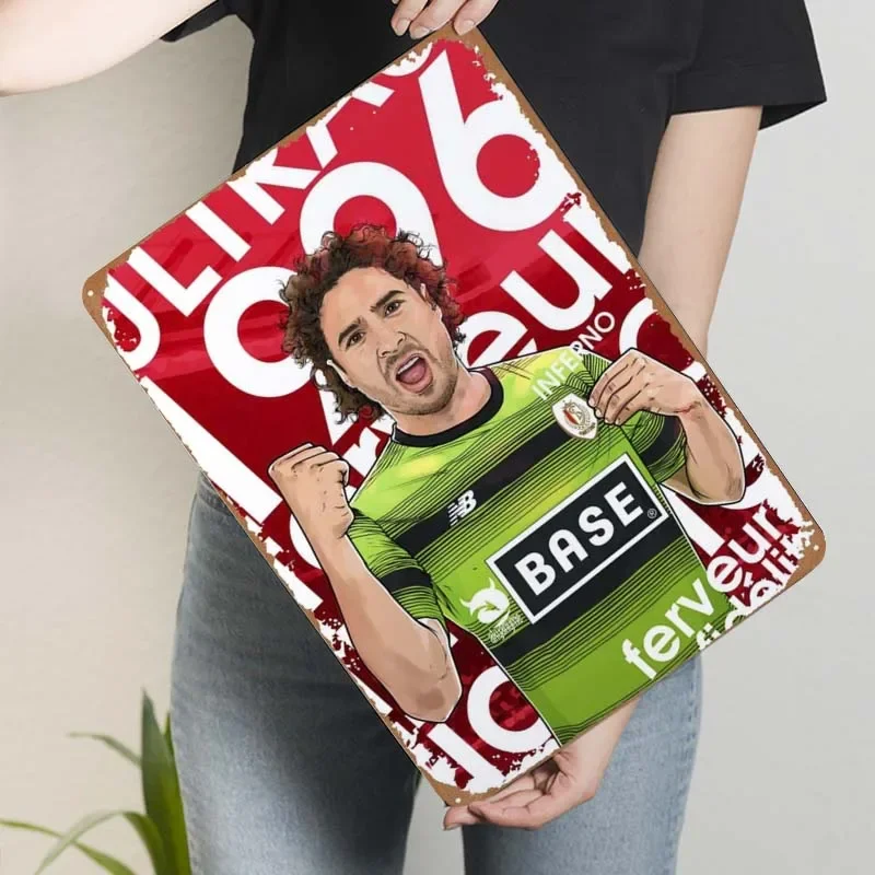 Винтажный металлический знак мужская пещера Декор Гильермо Очоа Стандартный