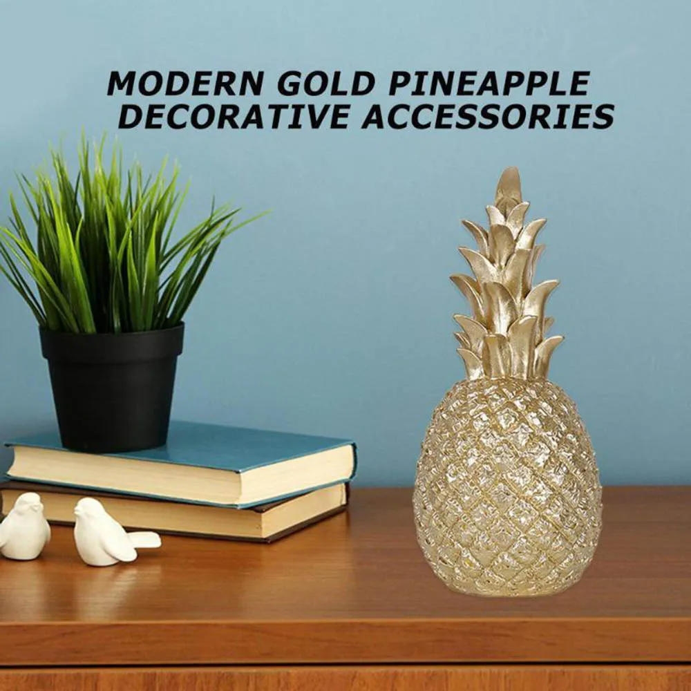

Creative Nordic Home Decor Pineapple Ornaments Fruit Shape Desktop Living Room Decor Wedding Gift Home Decoration Accessories