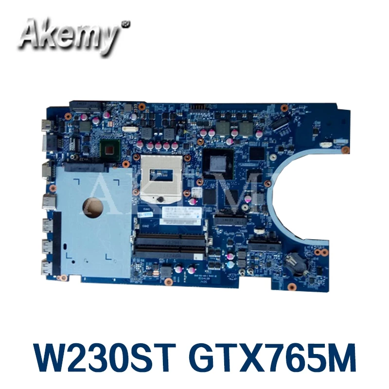 

Материнская плата для ноутбука Hasee W230ST 6-71-W2300-D03 GTX765M 100% рабочий