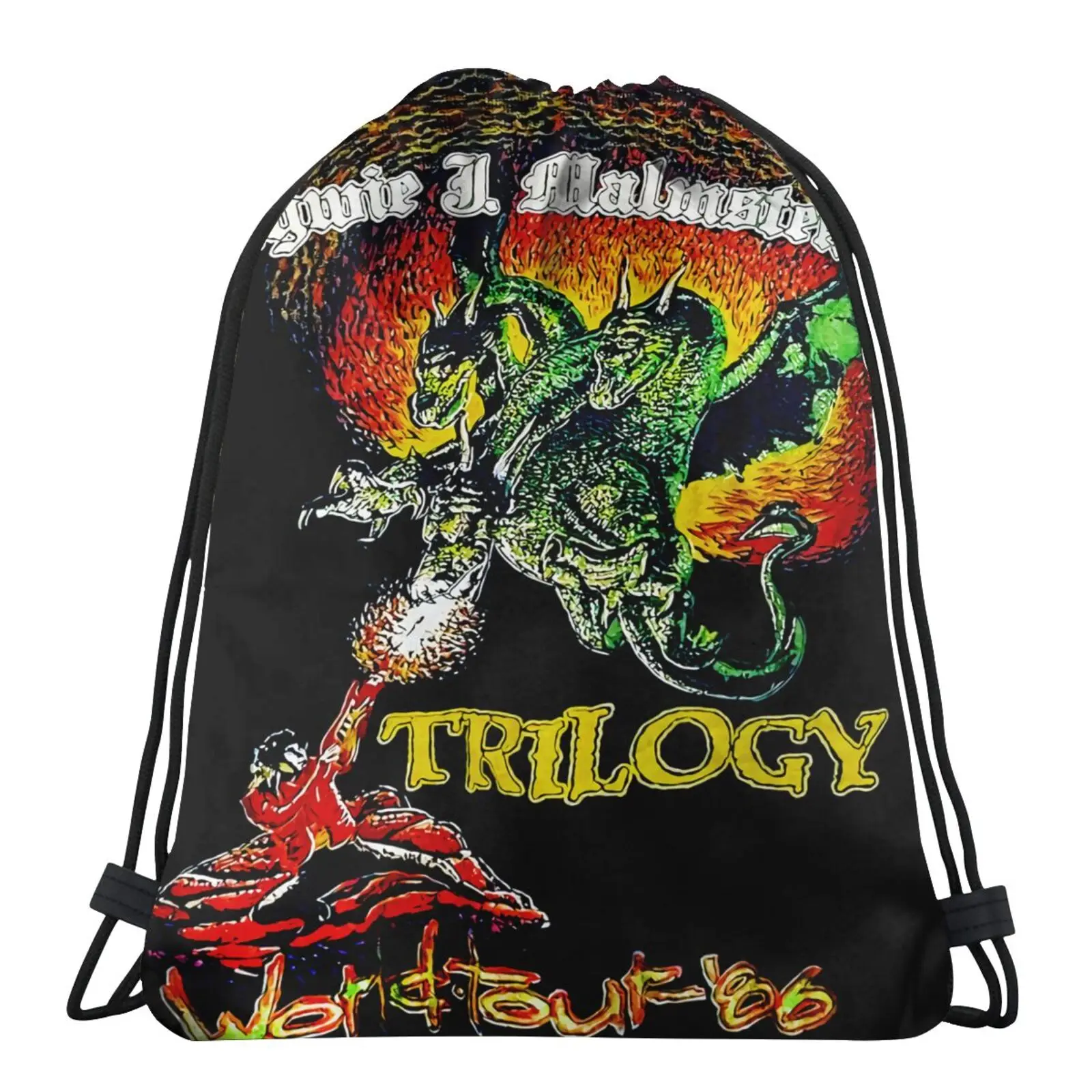 

80S Yngwie J Malmsteen Trilogy World Bag Bag For Girls Custom Pouch Custom Backpack Dust Bag Bag Bag Bag Women Canvas Backpack