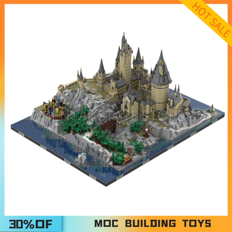 7587 шт. Детский конструктор MOC Замок микро-города