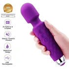 2020 20 скоростей AV Волшебная палочка массажер вибратор для женщин Стимулятор точки G клитора массажер тела эротическая игрушка секс-игрушки для женщин