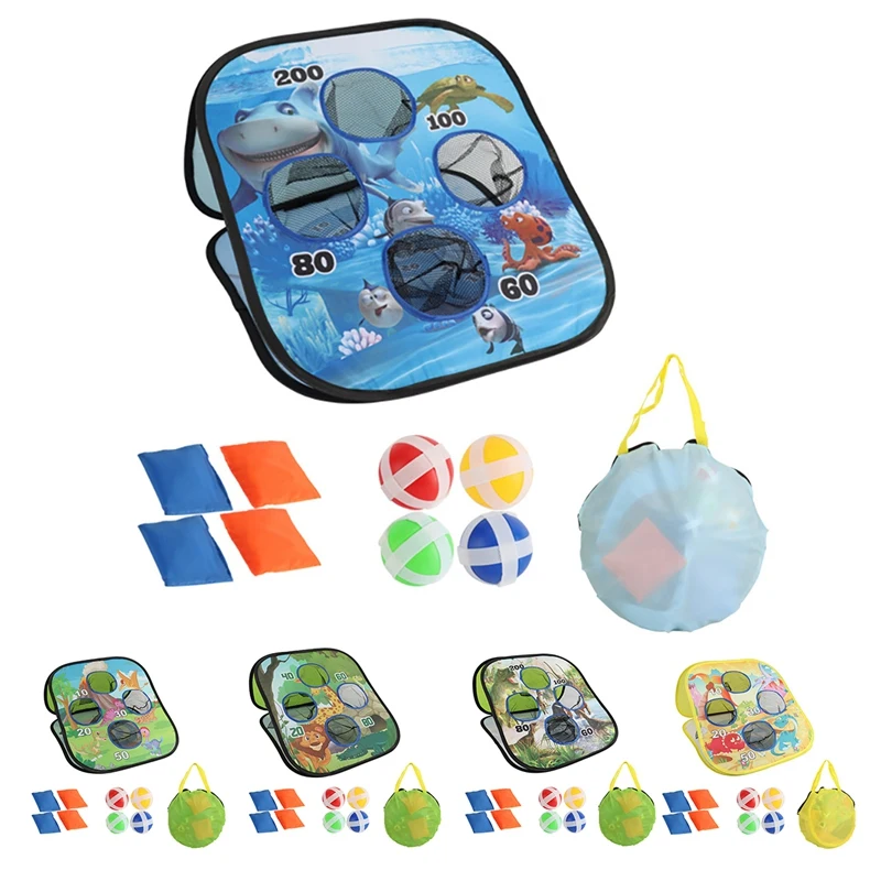 

Toy Sports Double-Sided Dart Board For Kids Darts Board Set Fun Safe Family Play Party Games And Classic Toys Gifts