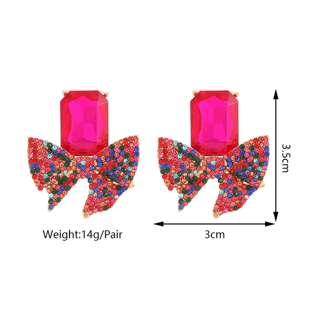 Элегантные Серьги-гвоздики В Корейском Стиле Для Женщин С Кристаллами Маленький