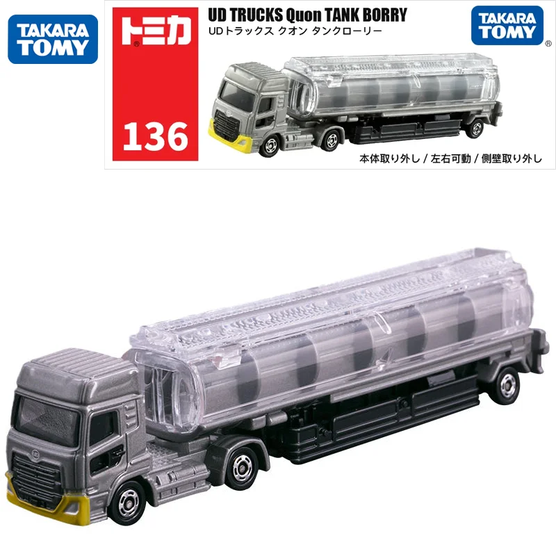 TAKARA TOMY Tomica NO.136 UD TRUCKS Quon Tank грузовик литая металлическая модель литые автомобили